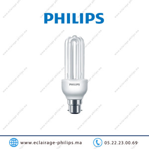Lampe Philips EcoHome 18W B22 6500°K Casablanca Maroc