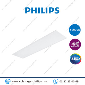 Panel LED PHILIPS 1200x300 34W 4000°K Casablanca Maroc
