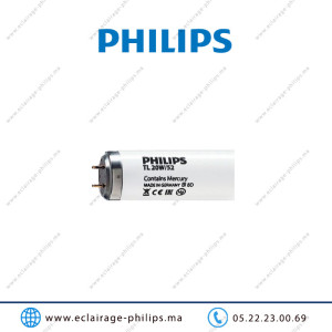 Tube PHILIPS TL 20W/52 SLV/25 Casablanca Maroc