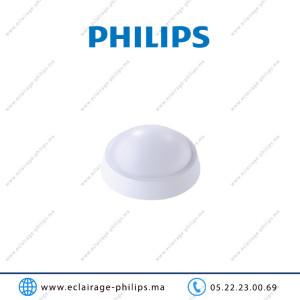 Hublot LED PHILIPS 12W WT045C LED12/NW 4000°K IP65 Casablanca Maroc