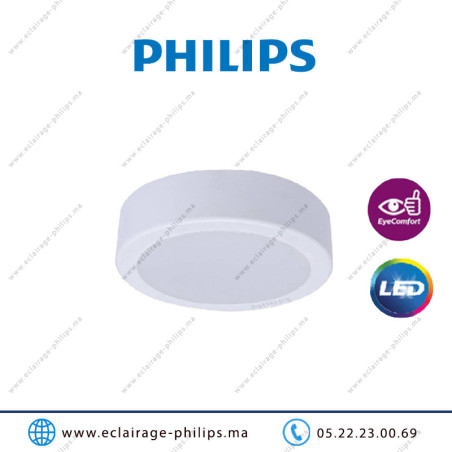 Panel LED PHILIPS rond apparent 24W 3000°K MESON Casablanca Maroc