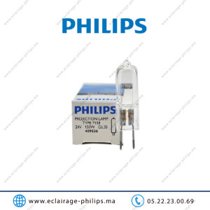 Lampe spéciale PHILIPS 24V 150W G6.35 7158 Casablanca Maroc