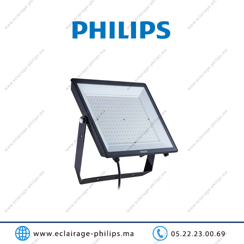 Projecteur LED PHILIPS 200W BVP150 LED200/NW 6500°K Casablanca Maroc